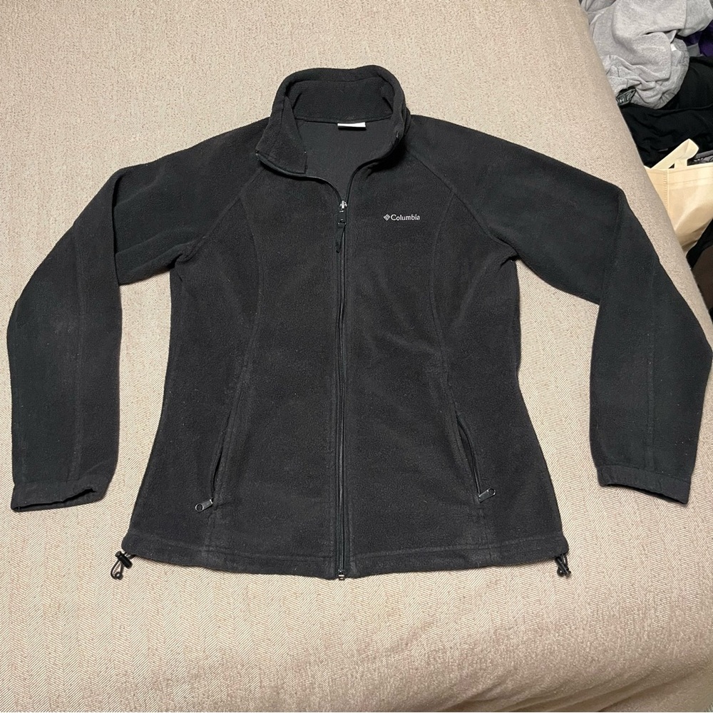 Columbia Fleece Jacket Full Zip - Hiking, Camping, Skiing, Snowboarding, Winter